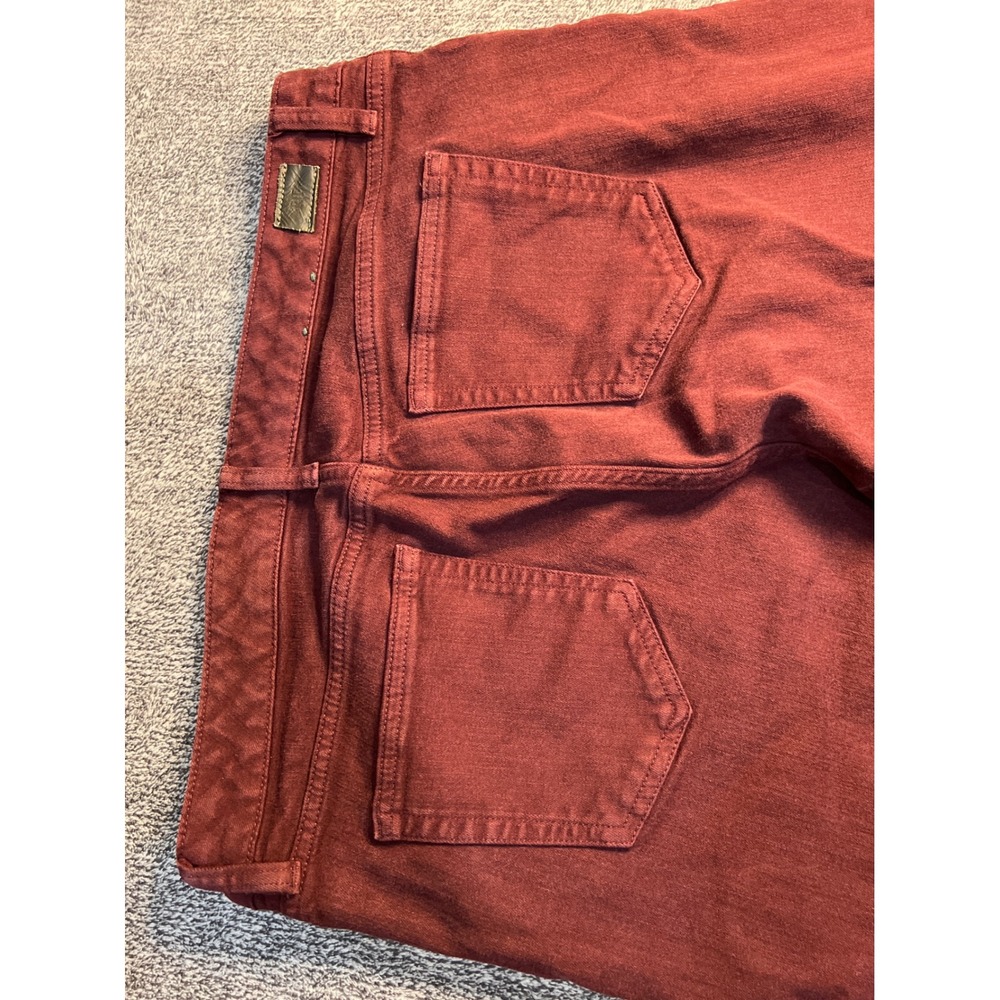 Lauren Ralph Lauren Burgundy Straight Leg Stretch Pants 16W Wine Red - Picture 10 of 16